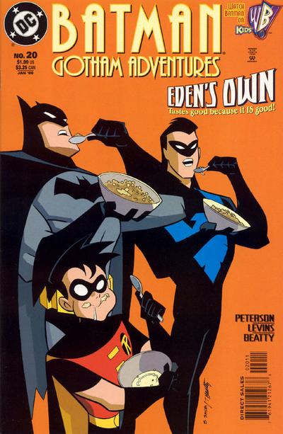 Cover for Batman: Gotham Adventures (DC, 1998 series) #20 [Direct Sales]