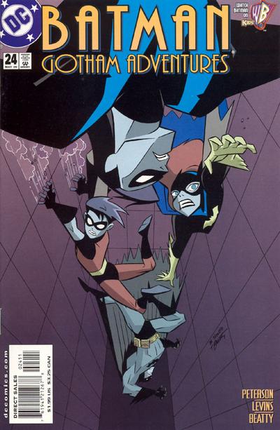 Cover for Batman: Gotham Adventures (DC, 1998 series) #24 [Direct Sales]