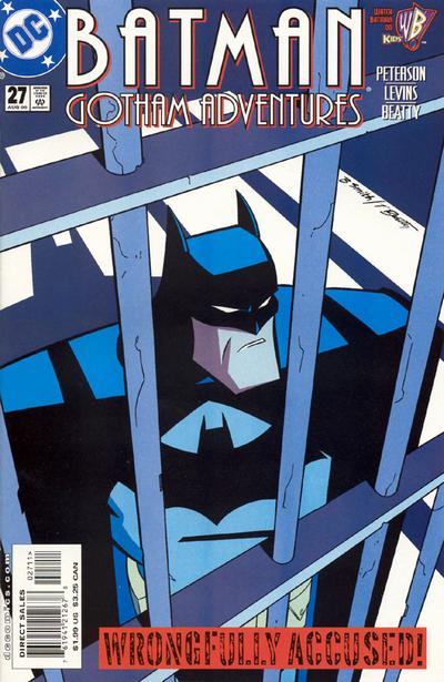 Cover for Batman: Gotham Adventures (DC, 1998 series) #27 [Direct Sales]