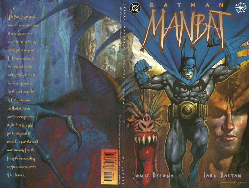 Cover for Batman: Manbat (DC, 1995 series) #2
