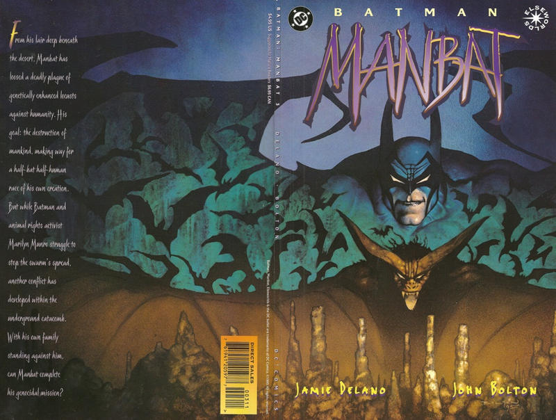 Cover for Batman: Manbat (DC, 1995 series) #3