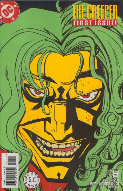 Cover for The Creeper (DC, 1997 series) #1