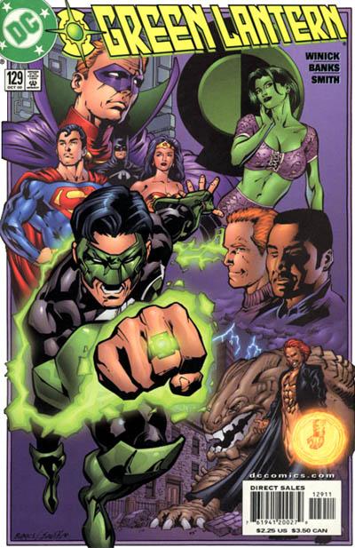 Cover for Green Lantern (DC, 1990 series) #129 [Direct Sales]