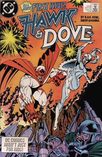 Cover for Hawk and Dove (DC, 1989 series) #1 [Direct]