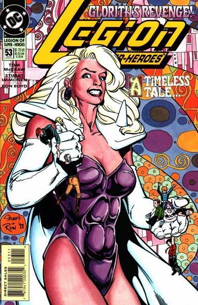 Cover for Legion of Super-Heroes (DC, 1989 series) #53