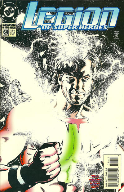 Cover for Legion of Super-Heroes (DC, 1989 series) #64