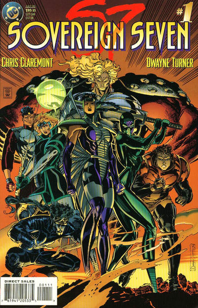 Cover for Sovereign Seven (DC, 1995 series) #1 [Direct Sales]
