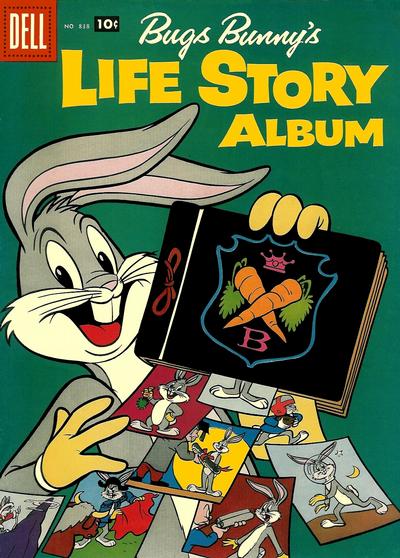 Cover for Four Color (Dell, 1942 series) #838 - Bugs Bunny's Life Story Album