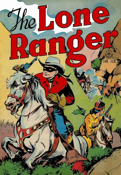 Cover for The Lone Ranger (Dell, 1948 series) #1
