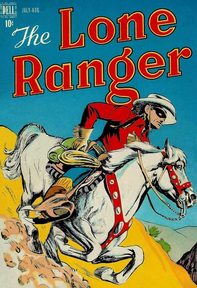 Cover for The Lone Ranger (Dell, 1948 series) #4