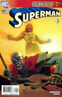 Cover for Superman (DC, 2006 series) #690