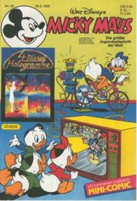 Cover Thumbnail for Micky Maus (Egmont Ehapa, 1951 series) #40/1988