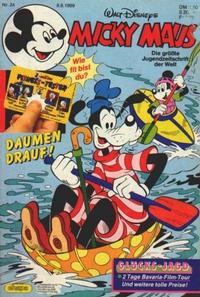 Cover Thumbnail for Micky Maus (Egmont Ehapa, 1951 series) #24/1989