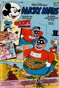 Cover Thumbnail for Micky Maus (Egmont Ehapa, 1951 series) #10/1990