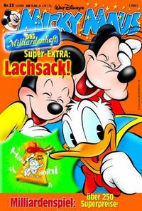 Cover Thumbnail for Micky Maus (Egmont Ehapa, 1951 series) #32/2000