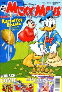 Cover Thumbnail for Micky Maus (Egmont Ehapa, 1951 series) #40/2002