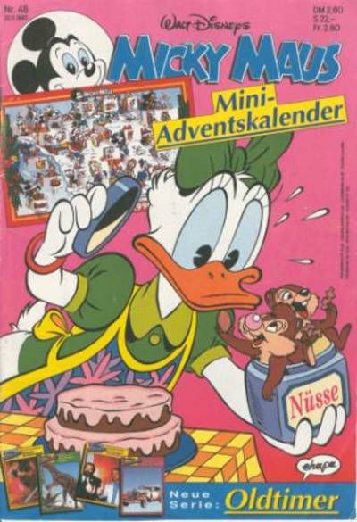 Cover for Micky Maus (Egmont Ehapa, 1951 series) #48/1990