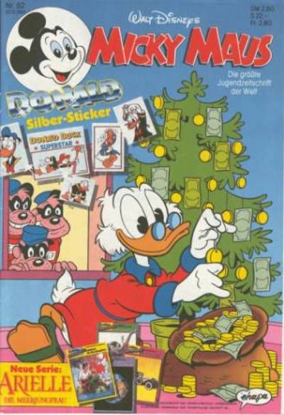 Cover for Micky Maus (Egmont Ehapa, 1951 series) #52/1990