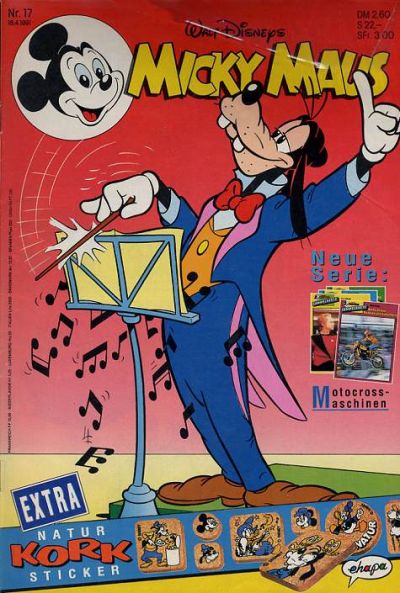 Cover for Micky Maus (Egmont Ehapa, 1951 series) #17/1991