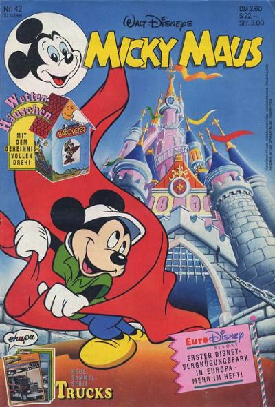 Cover for Micky Maus (Egmont Ehapa, 1951 series) #42/1991