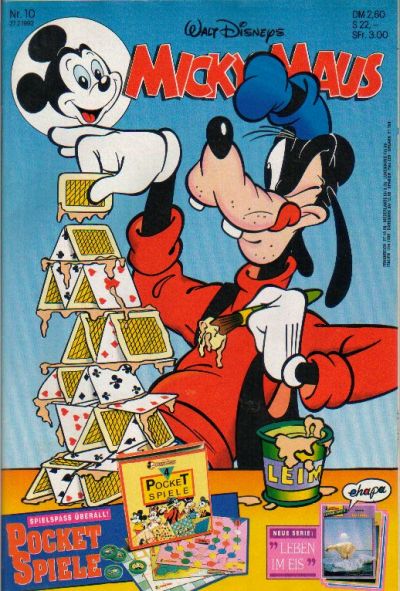 Cover for Micky Maus (Egmont Ehapa, 1951 series) #10/1992