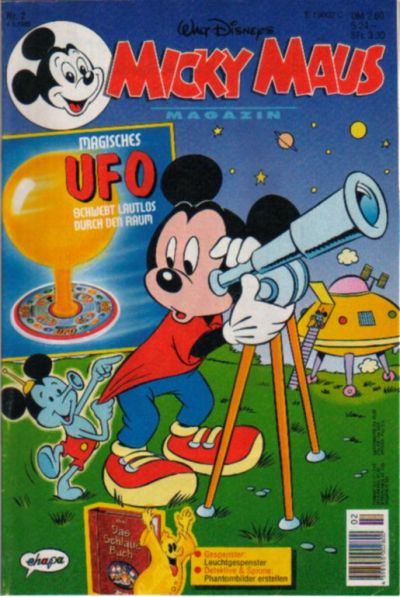 Cover for Micky Maus (Egmont Ehapa, 1951 series) #2/1995