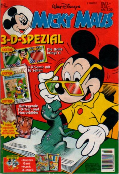 Cover for Micky Maus (Egmont Ehapa, 1951 series) #2/1997