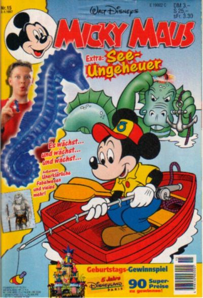 Cover for Micky Maus (Egmont Ehapa, 1951 series) #15/1997