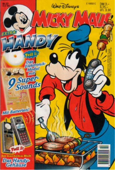 Cover for Micky Maus (Egmont Ehapa, 1951 series) #22/1997