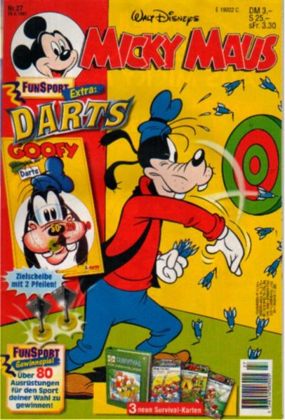 Cover for Micky Maus (Egmont Ehapa, 1951 series) #27/1997