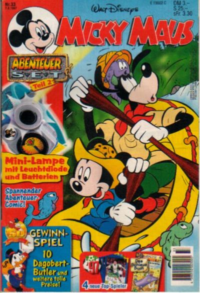 Cover for Micky Maus (Egmont Ehapa, 1951 series) #33/1997
