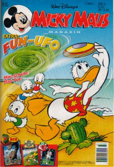 Cover for Micky Maus (Egmont Ehapa, 1951 series) #37/1997