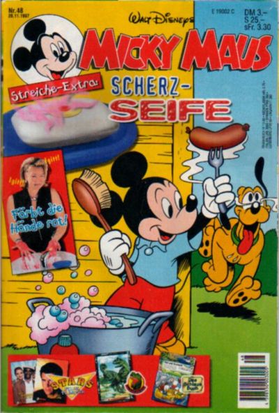 Cover for Micky Maus (Egmont Ehapa, 1951 series) #48/1997