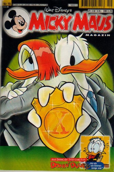 Cover for Micky Maus (Egmont Ehapa, 1951 series) #19/1999