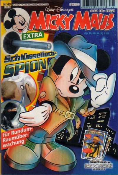 Cover for Micky Maus (Egmont Ehapa, 1951 series) #49/1999