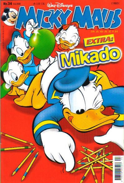 Cover for Micky Maus (Egmont Ehapa, 1951 series) #24/2000