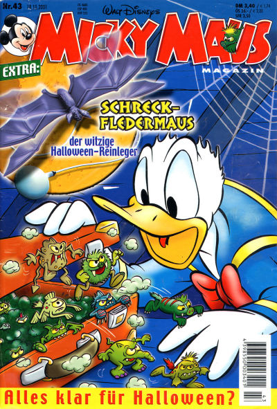 Cover for Micky Maus (Egmont Ehapa, 1951 series) #43/2001