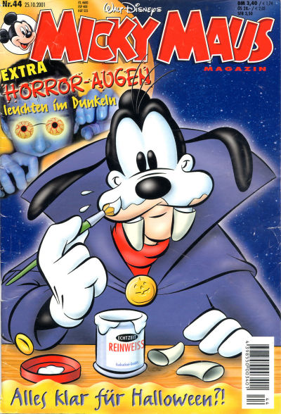 Cover for Micky Maus (Egmont Ehapa, 1951 series) #44/2001