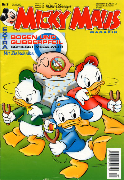 Cover for Micky Maus (Egmont Ehapa, 1951 series) #9/2002