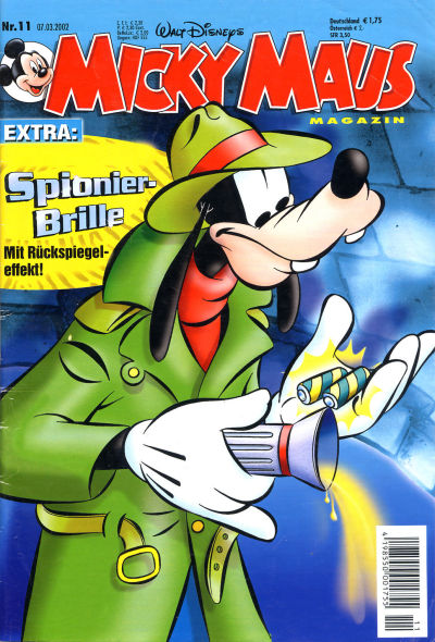 Cover for Micky Maus (Egmont Ehapa, 1951 series) #11/2002