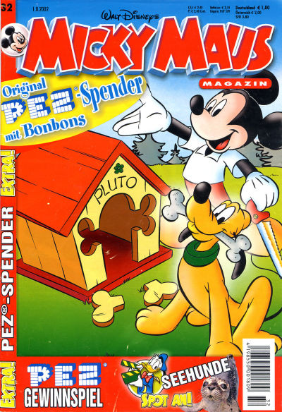 Cover for Micky Maus (Egmont Ehapa, 1951 series) #32/2002