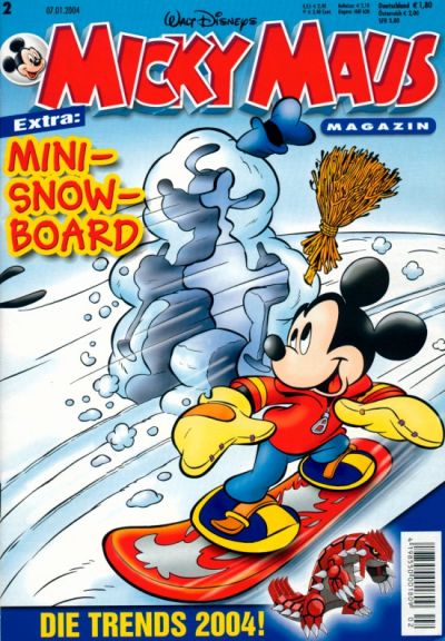 Cover for Micky Maus (Egmont Ehapa, 1951 series) #2/2004