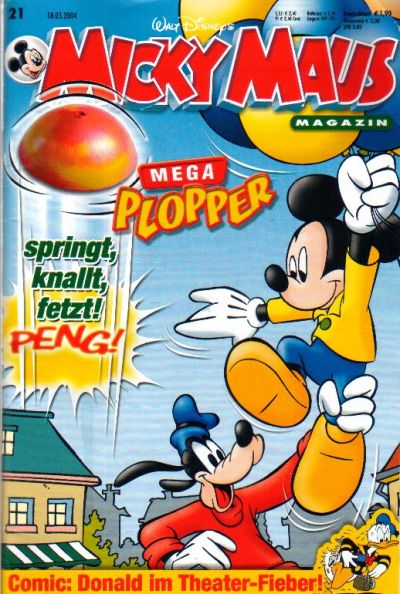 Cover for Micky Maus (Egmont Ehapa, 1951 series) #21/2004