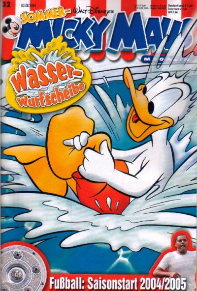 Cover for Micky Maus (Egmont Ehapa, 1951 series) #32/2004