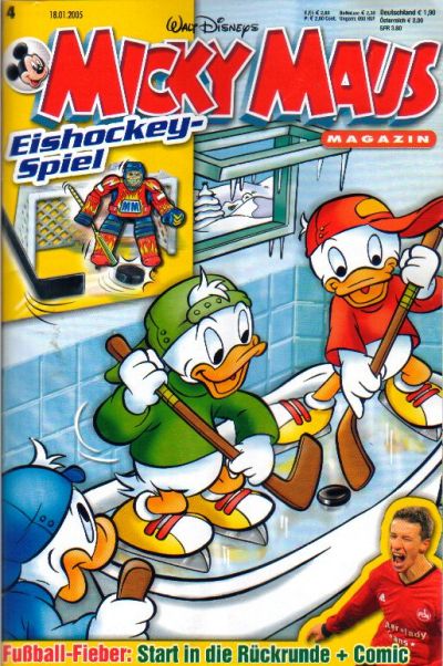 Cover for Micky Maus (Egmont Ehapa, 1951 series) #4/2005