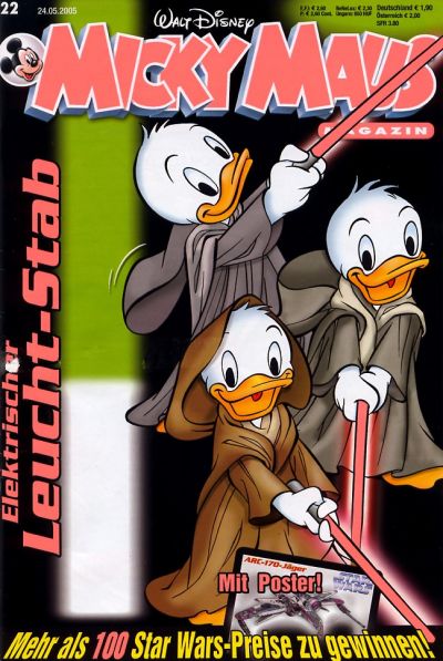 Cover for Micky Maus (Egmont Ehapa, 1951 series) #22/2005