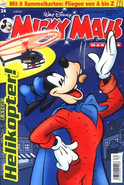 Cover for Micky Maus (Egmont Ehapa, 1951 series) #34/2005