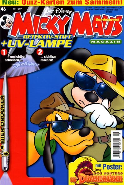 Cover for Micky Maus (Egmont Ehapa, 1951 series) #46/2005