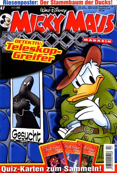 Cover for Micky Maus (Egmont Ehapa, 1951 series) #47/2005