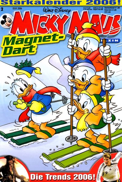 Cover for Micky Maus (Egmont Ehapa, 1951 series) #2/2006